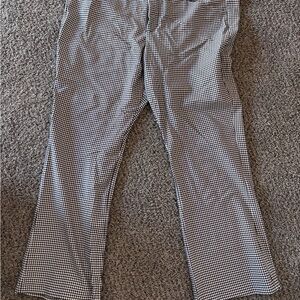 Studio women’s Black and White Checkered Dress Pants